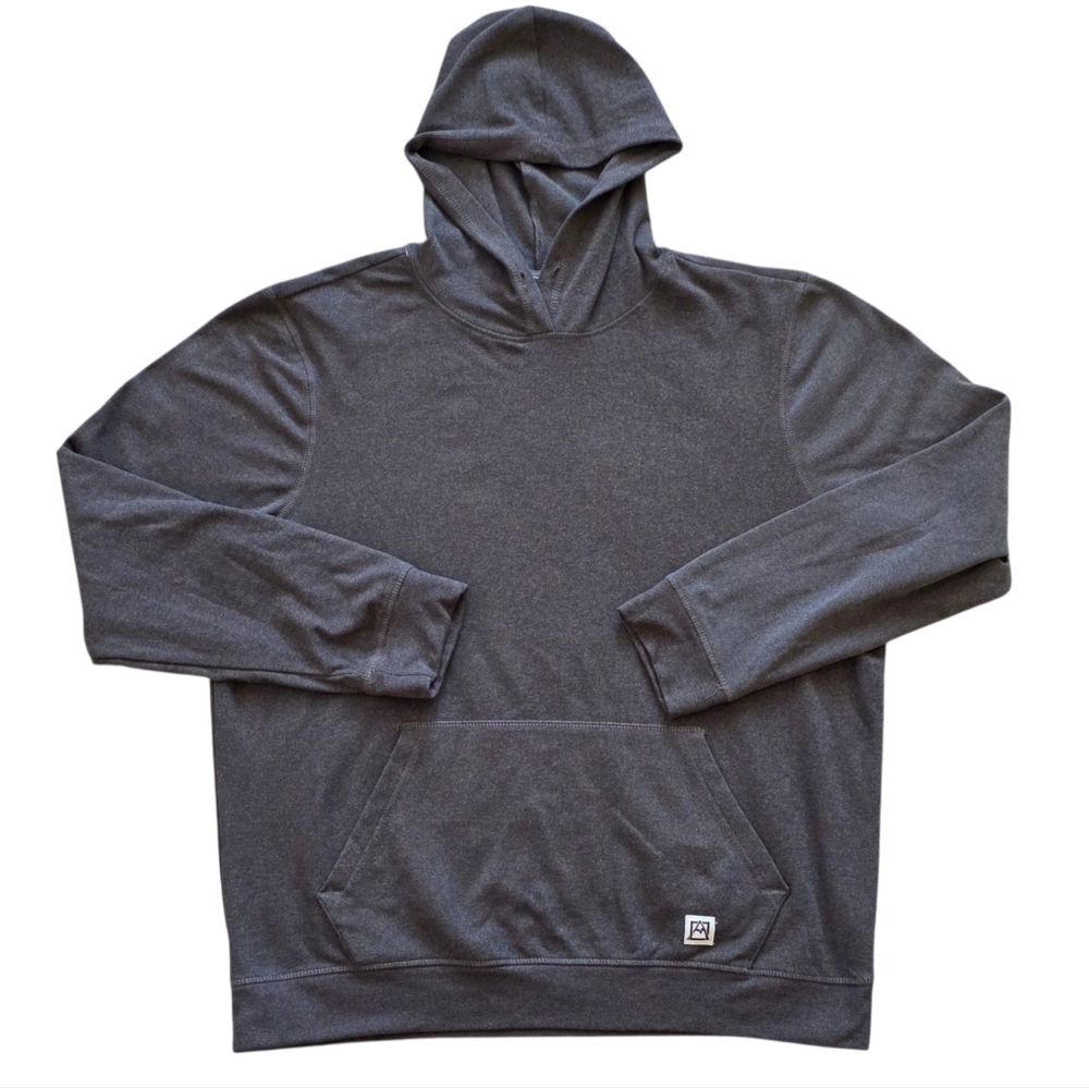 Avalanche Outdoor Supply Co. XL Charcoal Ribbed Hiking Hoodie